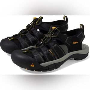 Keen Mens Newport H2 Outdoor Water Hiking Sandal In Black Size‎ 11.5